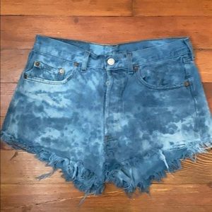 Acid Washed BDG Levi Vintage Shorts